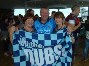 Gladyes and Dottie ...up the Dubs...[/caption][caption id=