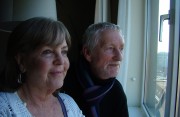 Pauline Collins and Vincent..old friends