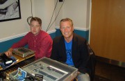 Sean and Gerry sound desk Ginny Joe's October 2012